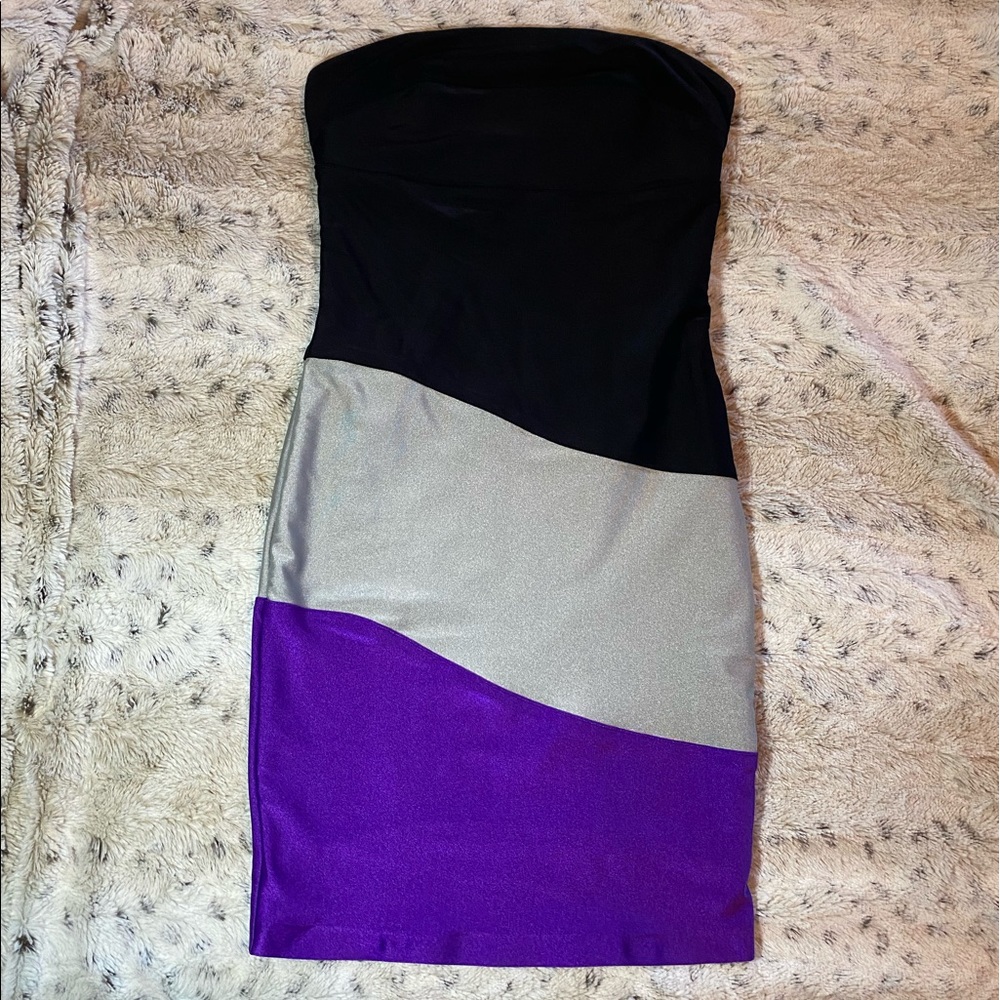 Small Strapless Mini Dress